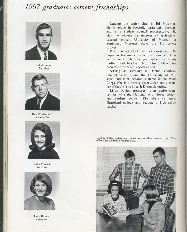 William Chrisman High School Class of 67 Senior Pictures