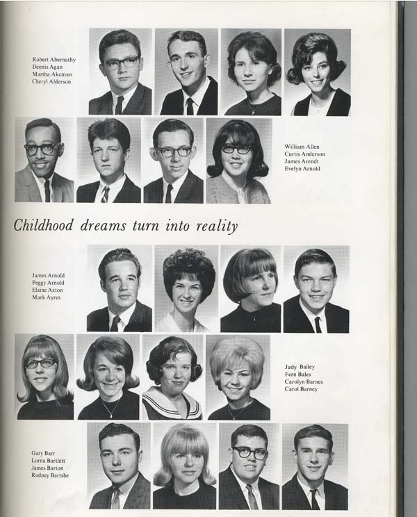 William Chrisman High School Class of 67 Senior Pictures