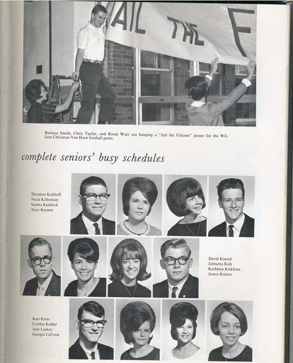 William Chrisman High School Class of 67 Senior Pictures